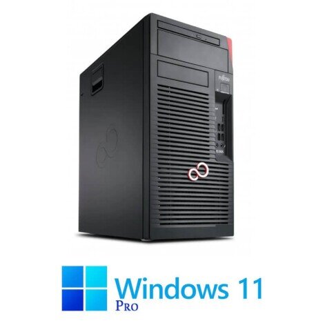 Workstation Fujitsu CELSIUS W580, Hexa Core i5-9500, 16GB, 512GB SSD, Win 11 Pro